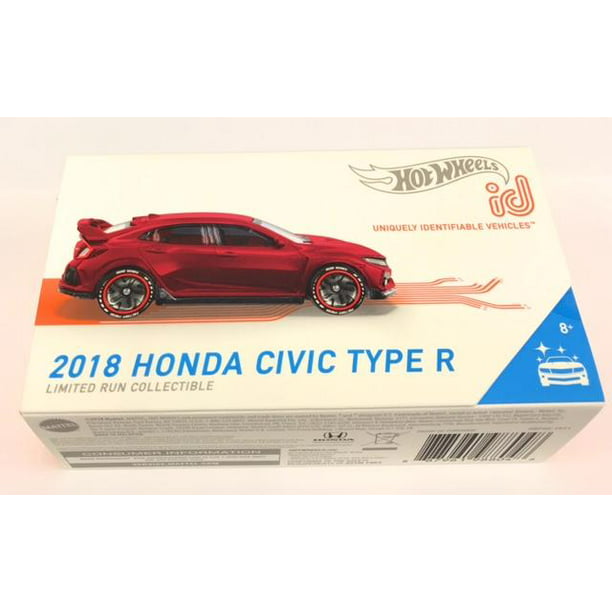 Hot Wheels 2018 #245/365 2016 HONDA CIVIC TYPE R blue Long card